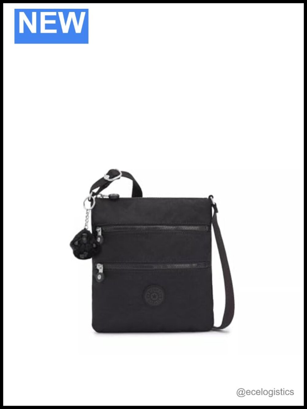 Lightweight Adjustable Crossbody Baguette Bag with Multiple Pockets